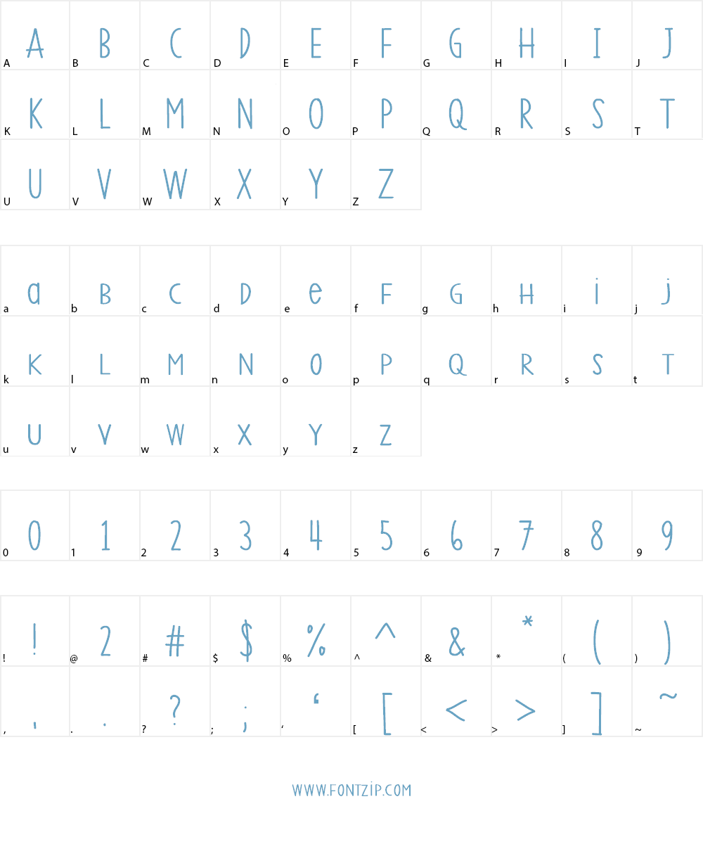 SS Vanilla Gelato Font Character